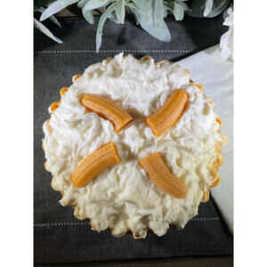 EASTER 5” BANANA CREAM  PIE CANDLE